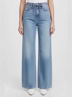 NWT Bebe high waisted Wide Leg Jeans